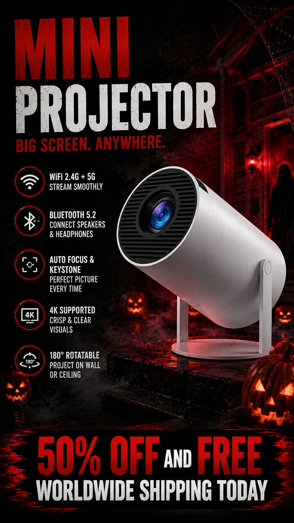 Mini Halloween Projector